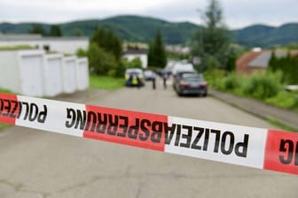 Polizeieinsatz nach Mord in Baden-Württemberg.