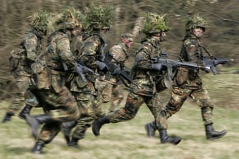 Grundausbildung bei der Bundeswehr