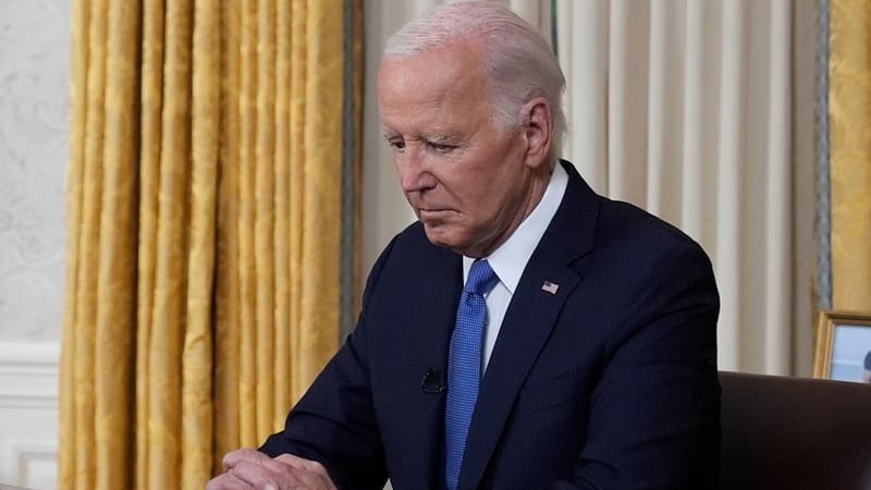 Joe Biden: Dem US-Präsidenten fällt es laut Expertin schwer, seine Macht abzugeben.