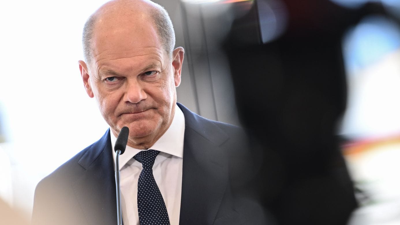 Bundeskanzler Scholz äußert sich vor NATO-Gipfel