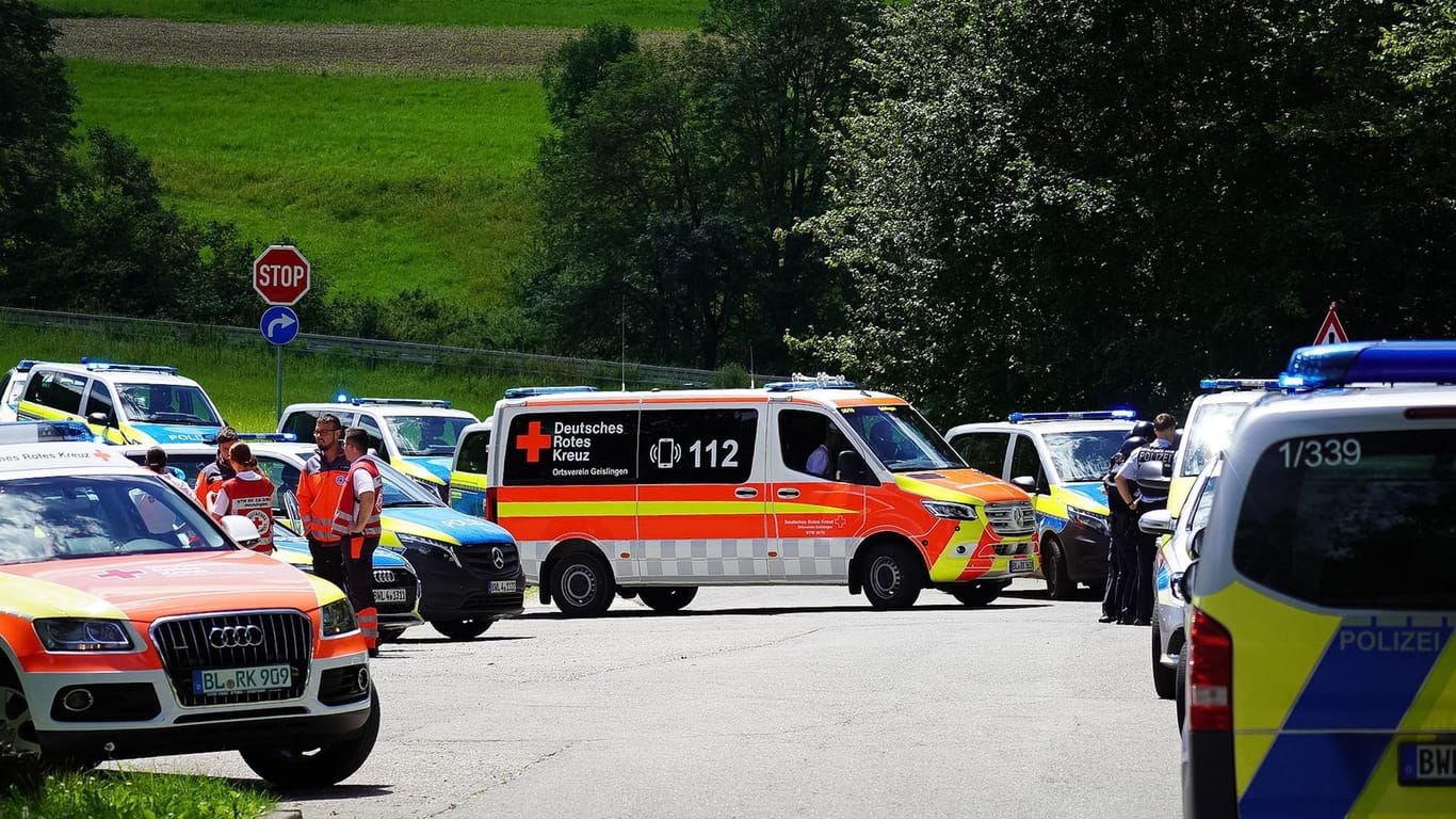 Großalarm in Albstadt-Lautlingen