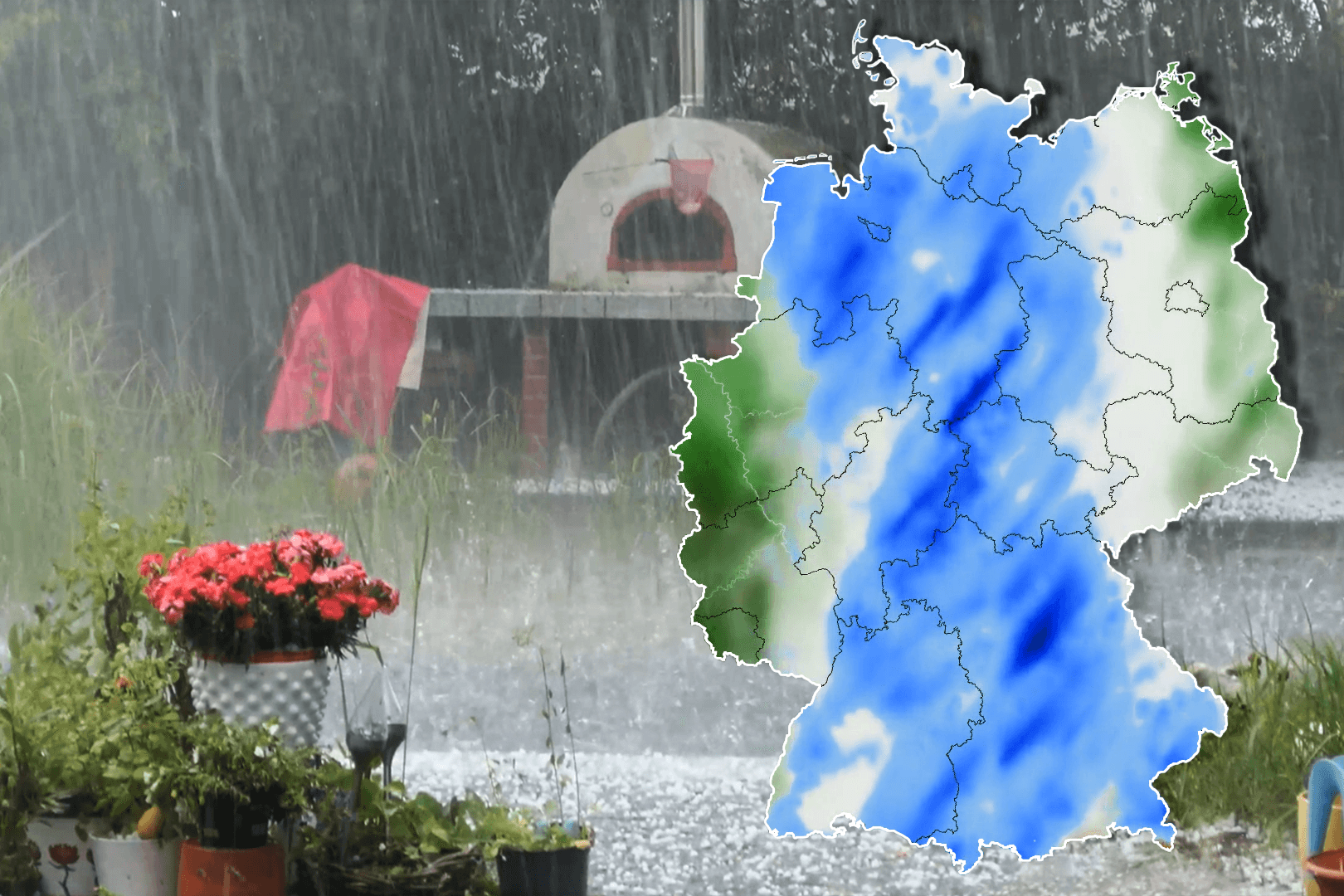 Darum regnet es im Sommer zu viel