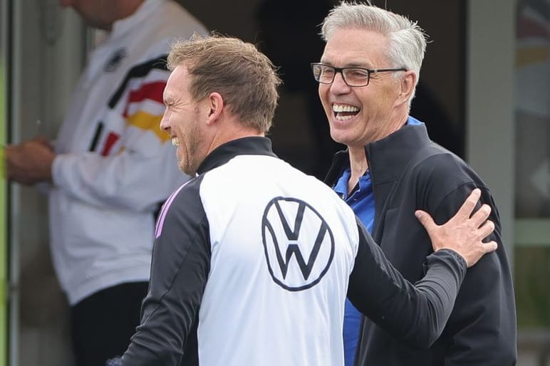 Nagelsmann, Herbert und Völler (v.l.)