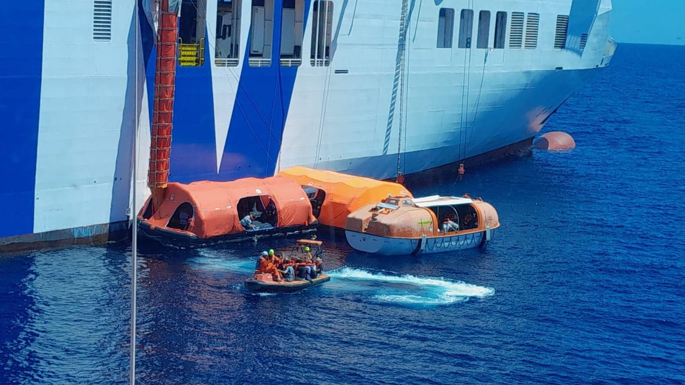 Brand auf Mallorca-Fähre