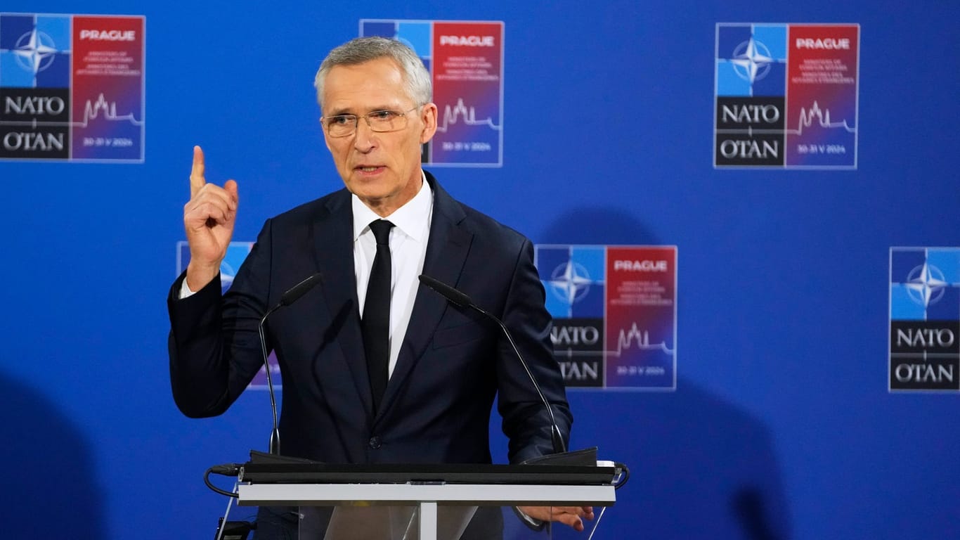 Nato-Generalsekretär Jens Stoltenberg: Im Oktober tritt sein Nachfolger Mark Rutte sein Amt an.