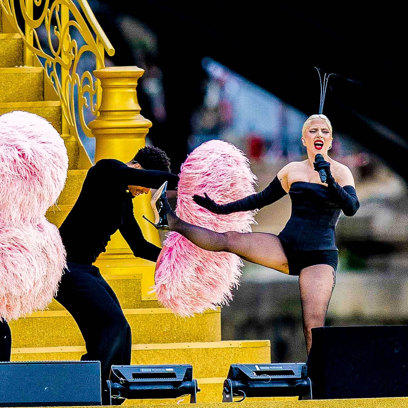 Lady Gaga: Sie trat im Rahmen der Eröffnungsfeier für Olympia 2024 auf.