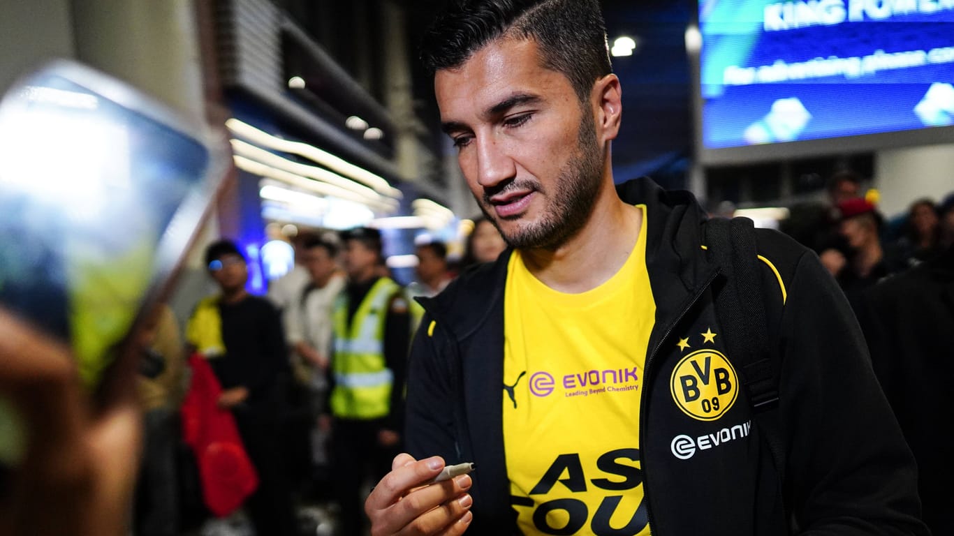 Mit dem BVB aktuell auf Asien-Tour: Trainer Nuri Sahin.