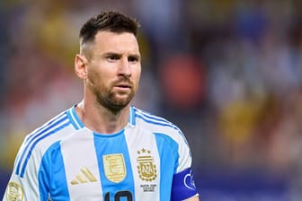 Lionel Messi im Endspiel der Copa América gegen Kolumbien: Der Angreifer musste in der zweiten Halbzeit ausgewechselt werden.