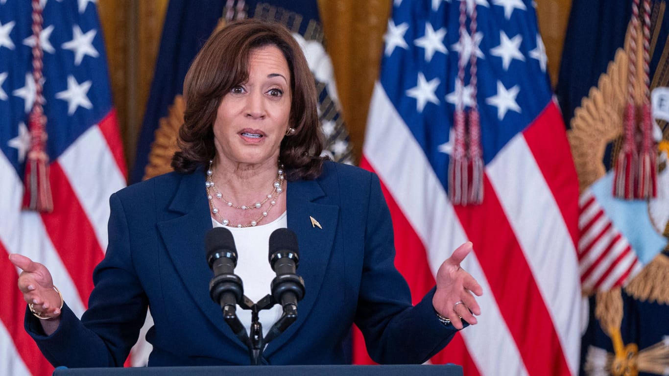 Kamala Harris: Womöglich tritt sie in Joe Bidens Fußstapfen.