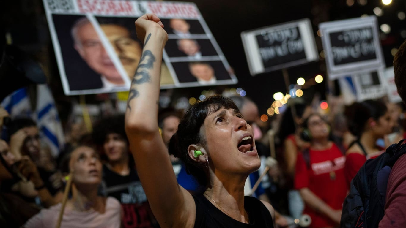 Nahostkonflikt - Protest in Tel Aviv