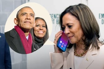 Michelle und Barack Obama unterstützen Kamala Harris als Präsidentschaftskandidatin
