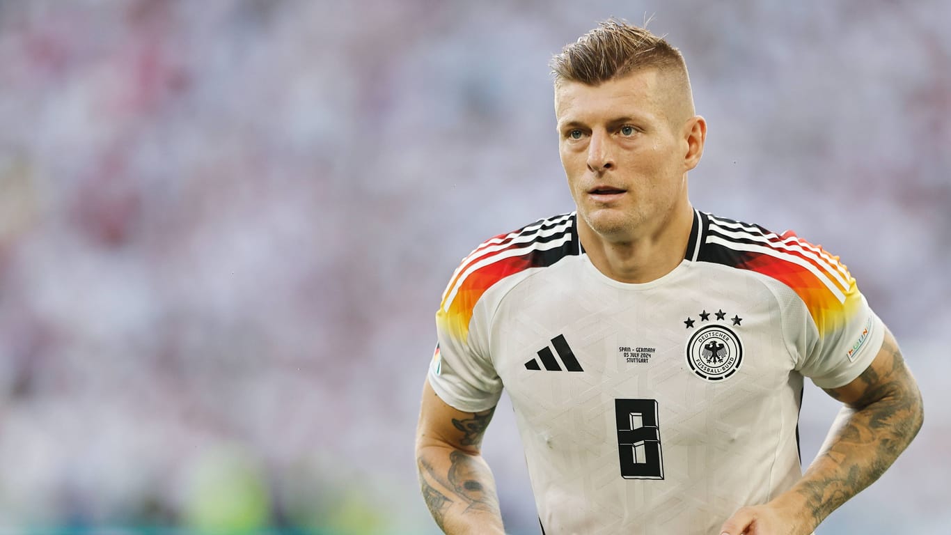 Toni Kroos: Der Fußballer beendete seine Karriere mit dem Viertelfinale gegen Spanien.