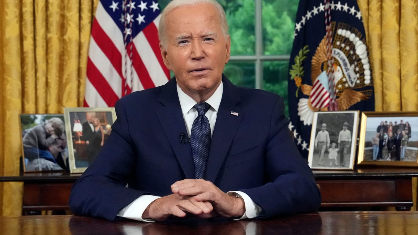 Wahlkampf in den USA - Biden Rede an Nation