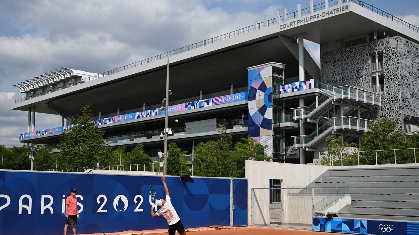 Paris 2024 - Vorbereitungen Tennis