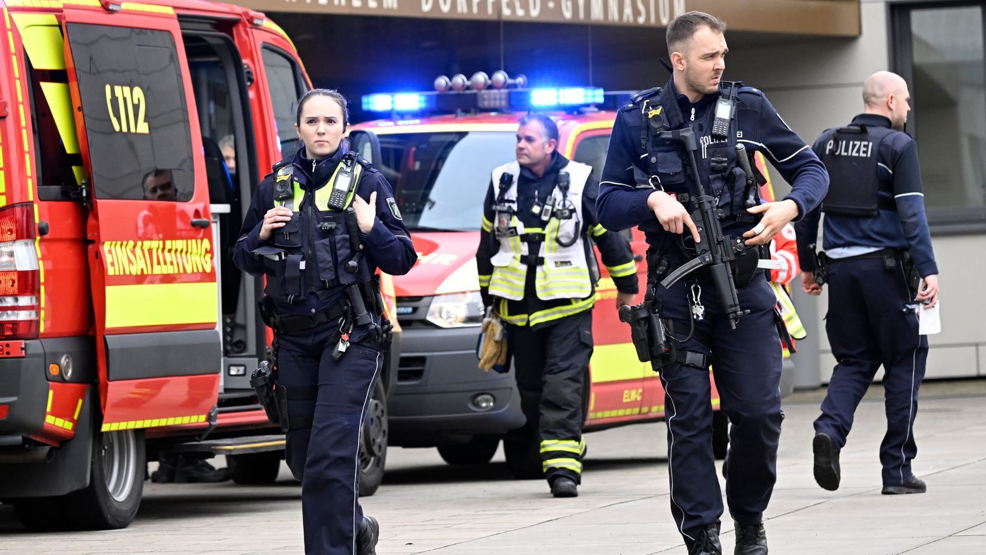 Polizeieinsatz nach Messerangriff an Schule