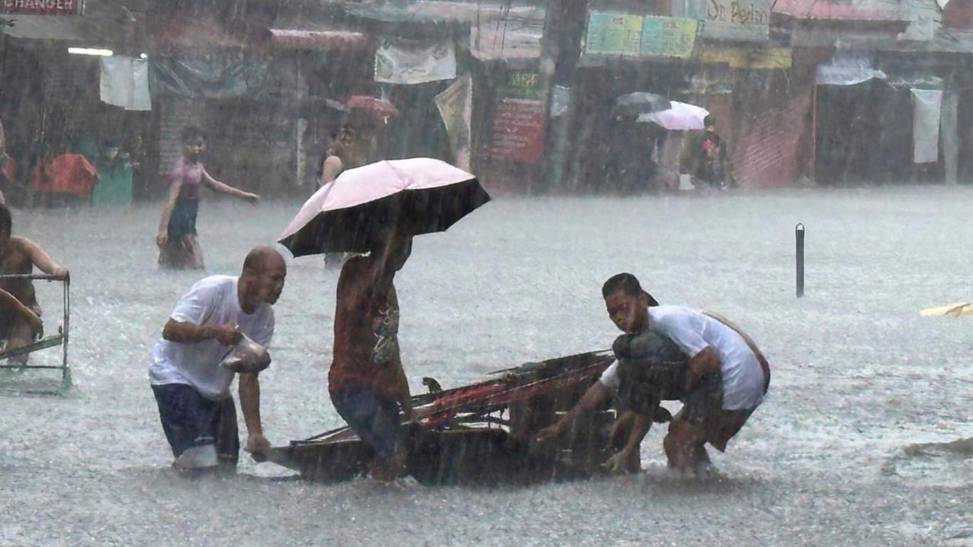 Taifun Gaemi auf den Philippinen