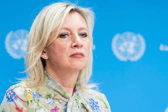 Maria Sacharowa: Die Sprecherin des russischen Außenministeriums kritisierte die Eröffnungsfeier der Spiele.