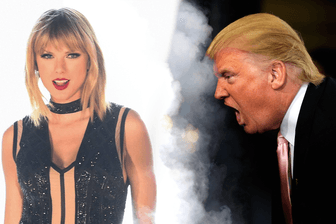 Taylor Swift gegen Donald Trump: Die US-Künstlerin gilt als bedeutende Widersacherin des Republikaners.