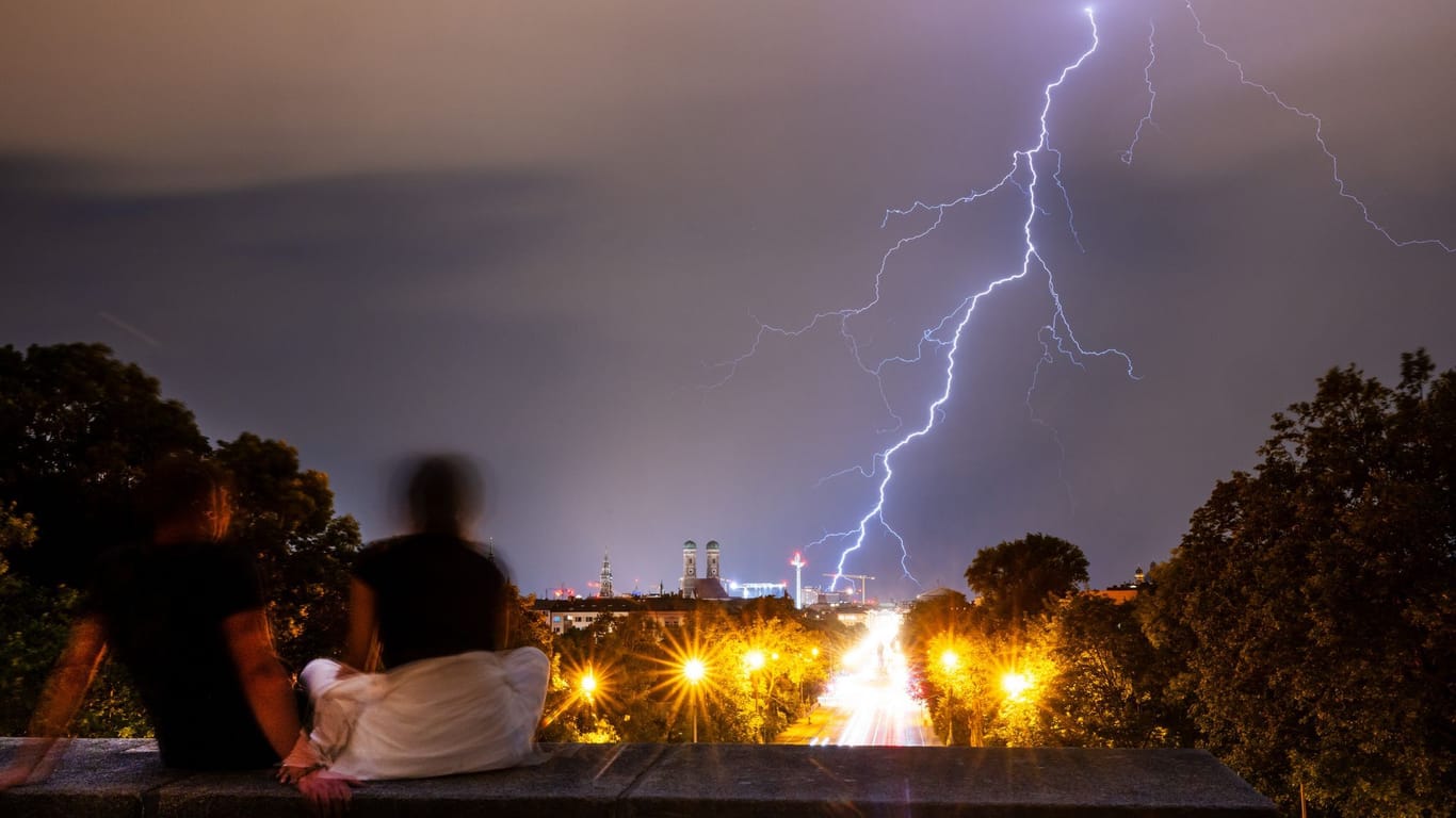 Blitz über München