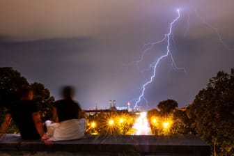 Blitz über München