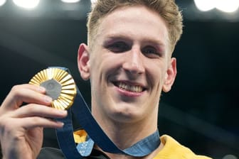 Lukas Märtens hat sich zum Schwimm-Olympiasieger über 400 Meter Freistil gekürt.