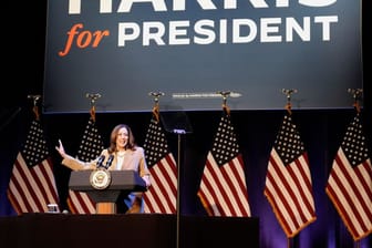 Wahlkampf in den USA - Kamala Harris