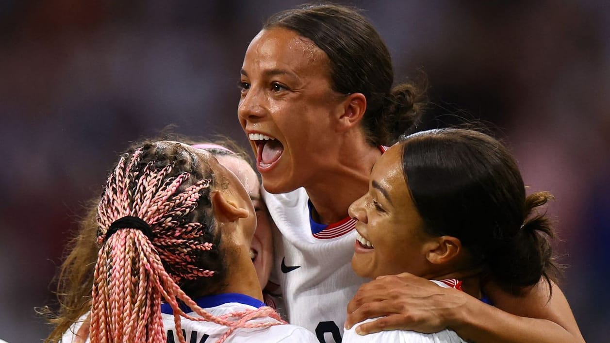 Die USA führen mit 1:0.