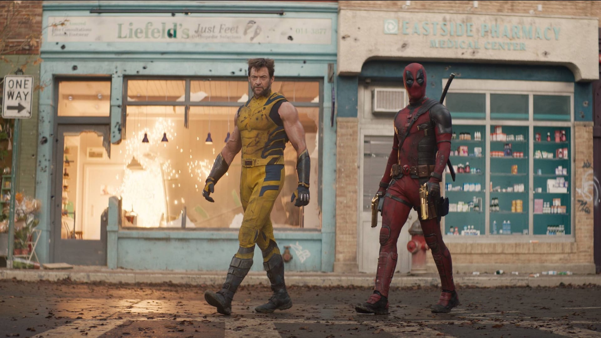 Ungleiches Duo: Wolverine und Deadpool.