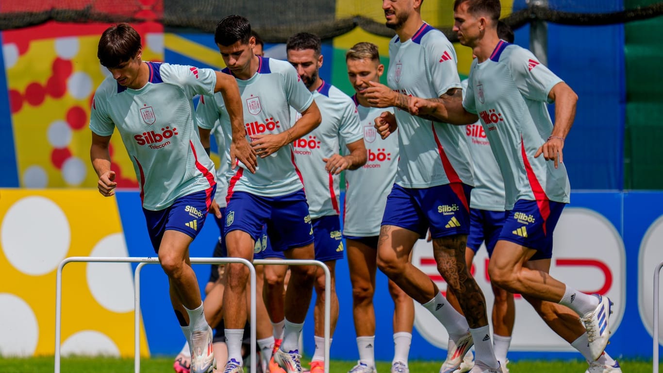 Euro 2024: Training Spanien