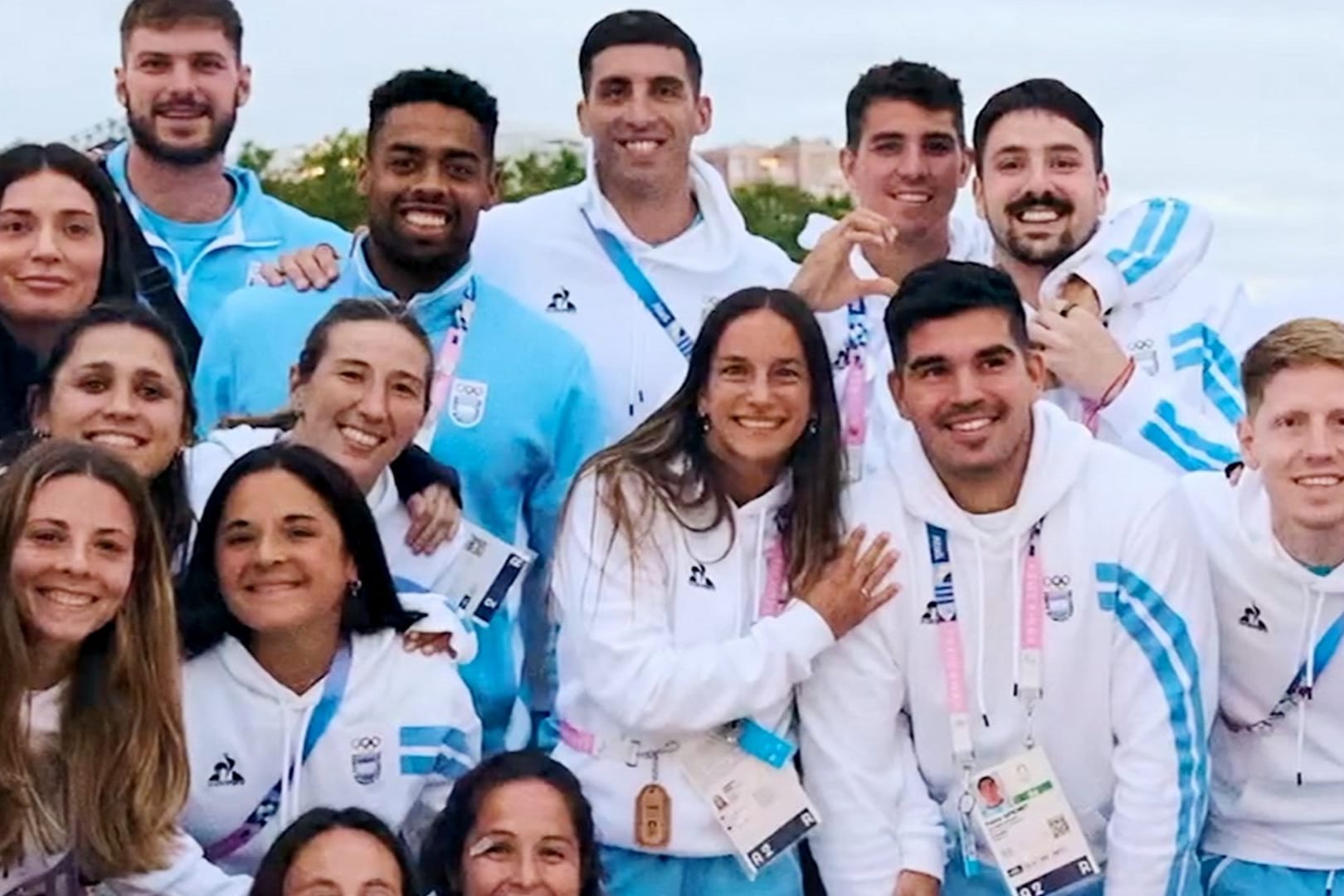 Heiratsantrag bei den Olympischen Spielen in Paris