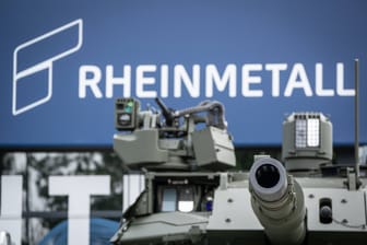 Ein Messestand von Rheinmetall: Der Rüstungskonzern wird von Armin Papperger geleitet.