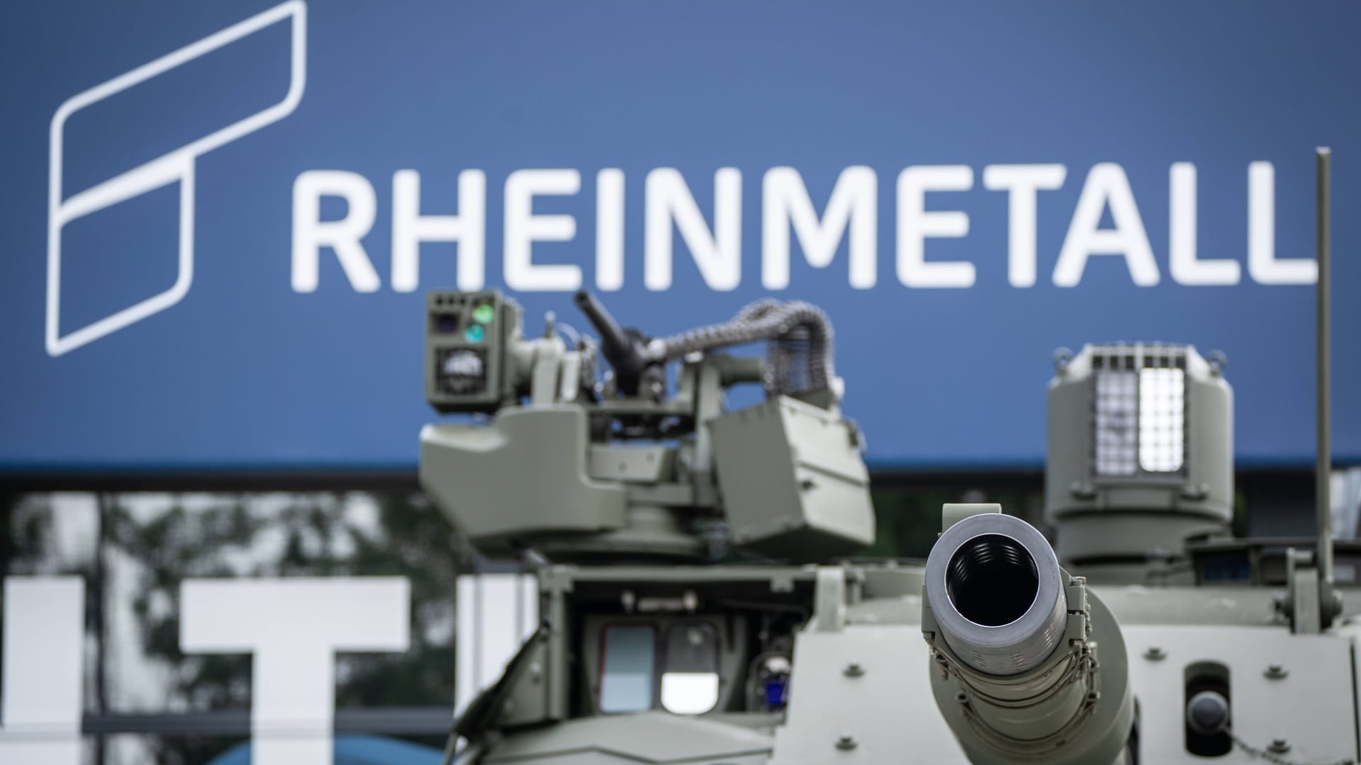 Ein Messestand von Rheinmetall: Der Rüstungskonzern wird von Armin Papperger geleitet.