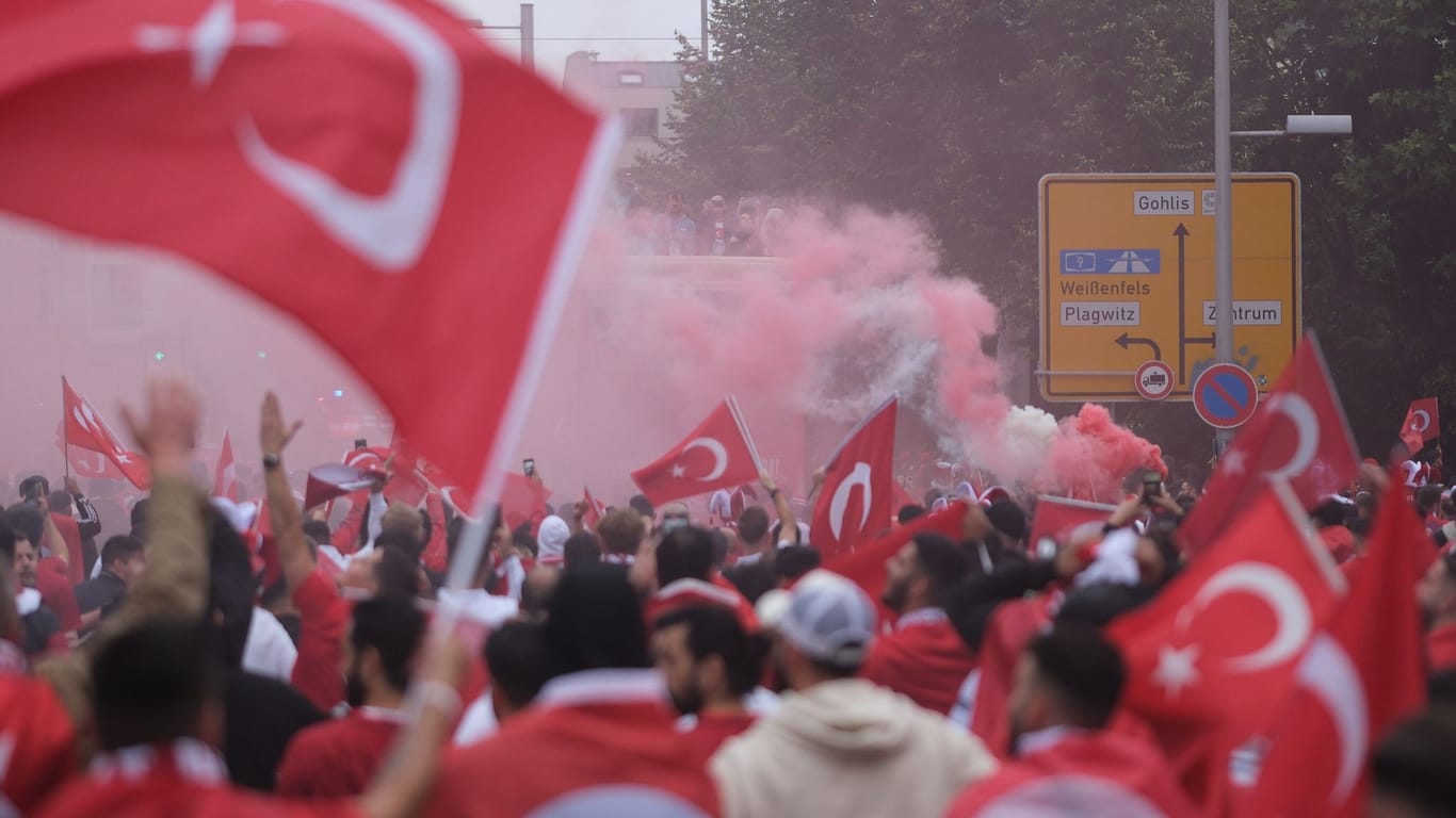 Euro 2024: Fanmarsch Türkei