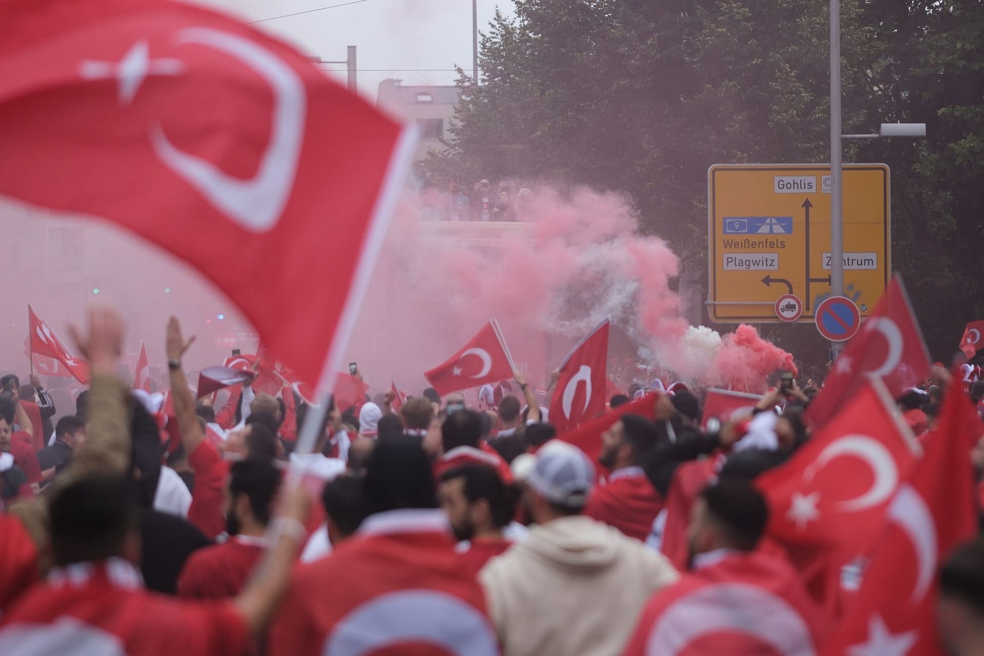 Euro 2024: Fanmarsch Türkei