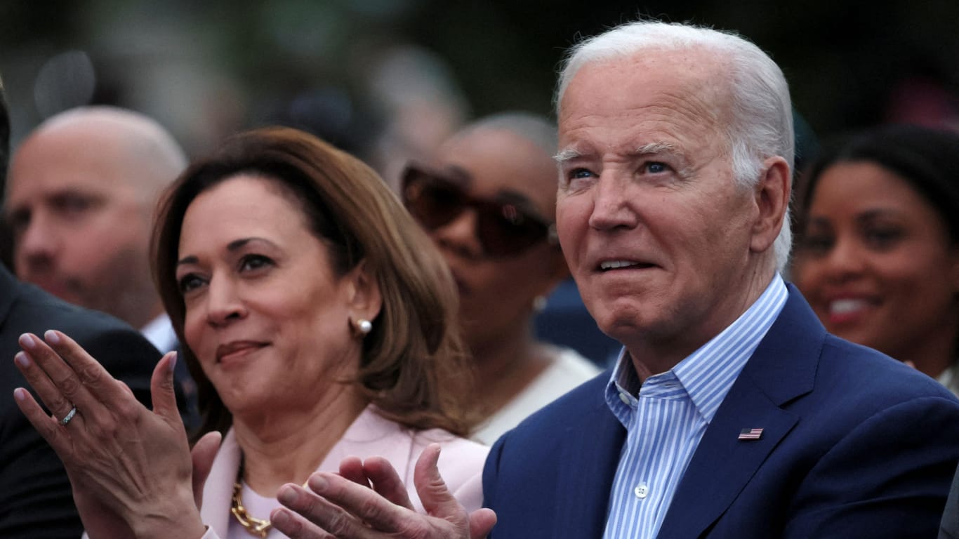 Entscheidung für die Zukunft: Joe Biden gibt seine Kandidatur zugunsten von Kamala Harris auf.