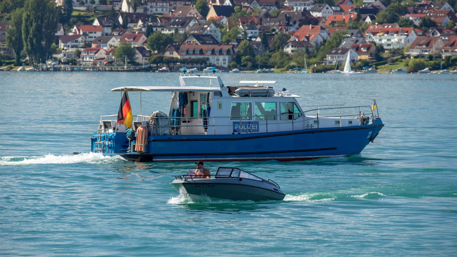 Gar nicht so selten: Die Polizei kontrolliert gerne mal, ob mit den Papieren alles stimmt.