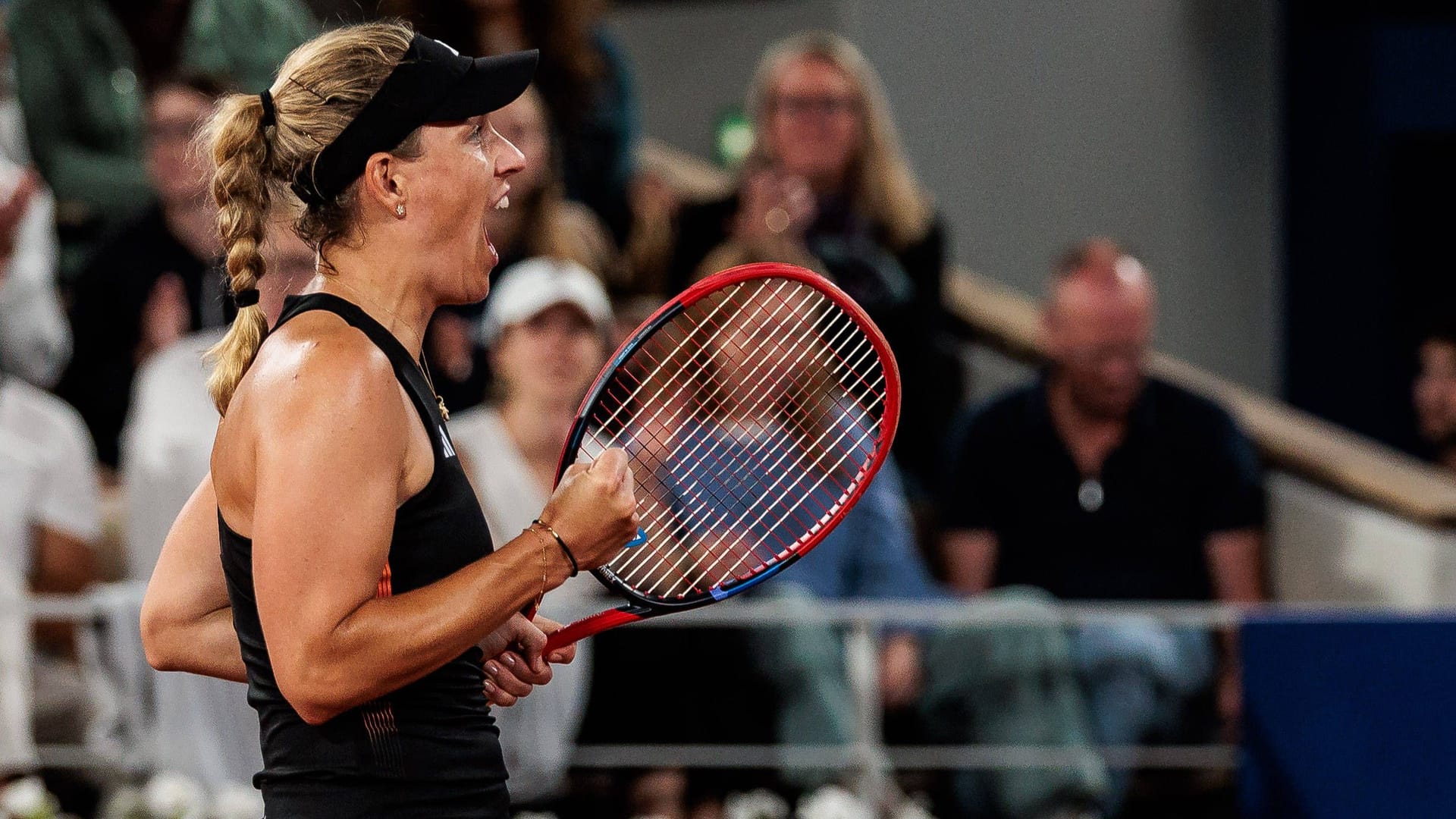 Angelique Kerber: Sie ballte die Faust.