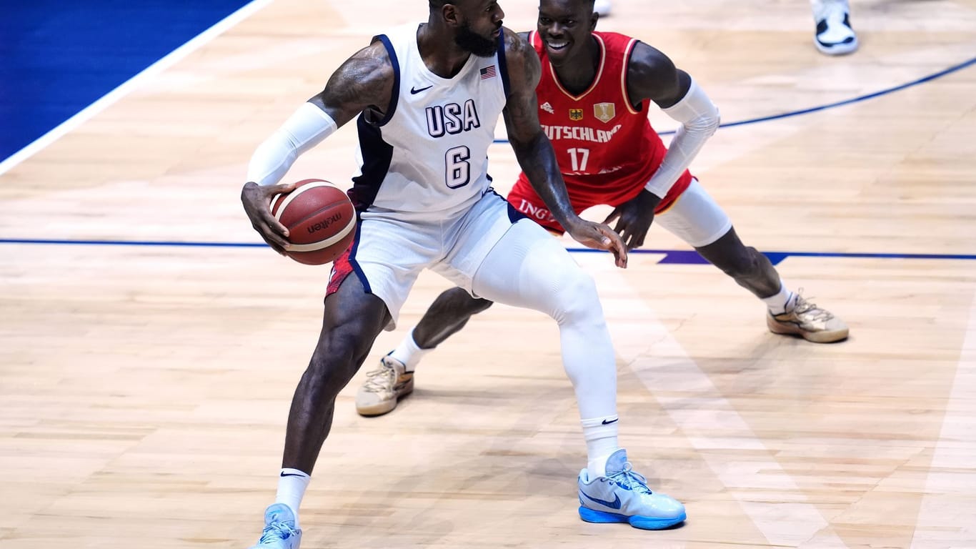 Basketball: Länderspiel USA - Deutschland