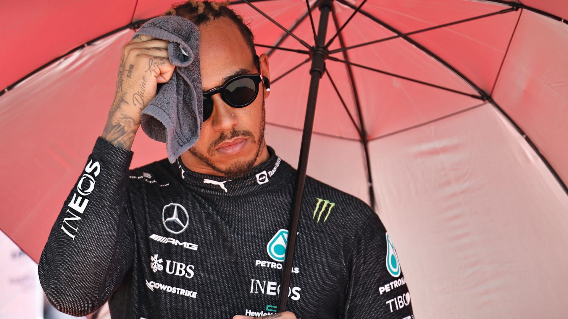 Lewis Hamilton 2022 in Aserbaidschan