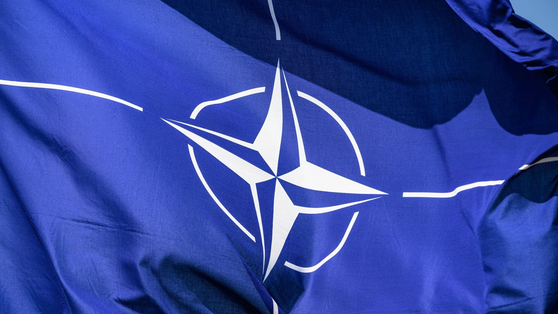 Nato-Flagge Nato-Flagge