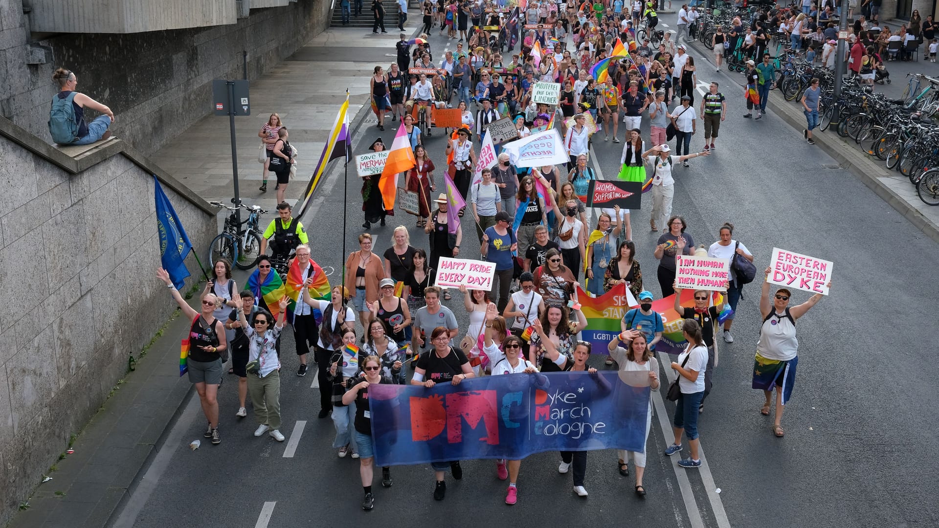 Der Dyke March 2022: In diesem Jahr startet der Umzug am Neumarkt.