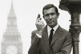 George Lazenby: 1969 spielte er im Film "Im Geheimdienst ihrer Majestät" James Bond.