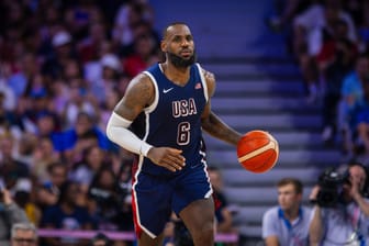 LeBron James: Der Basketballer dürfte einer der reichsten Athleten bei den Olympischen Spielen 2024 sein.