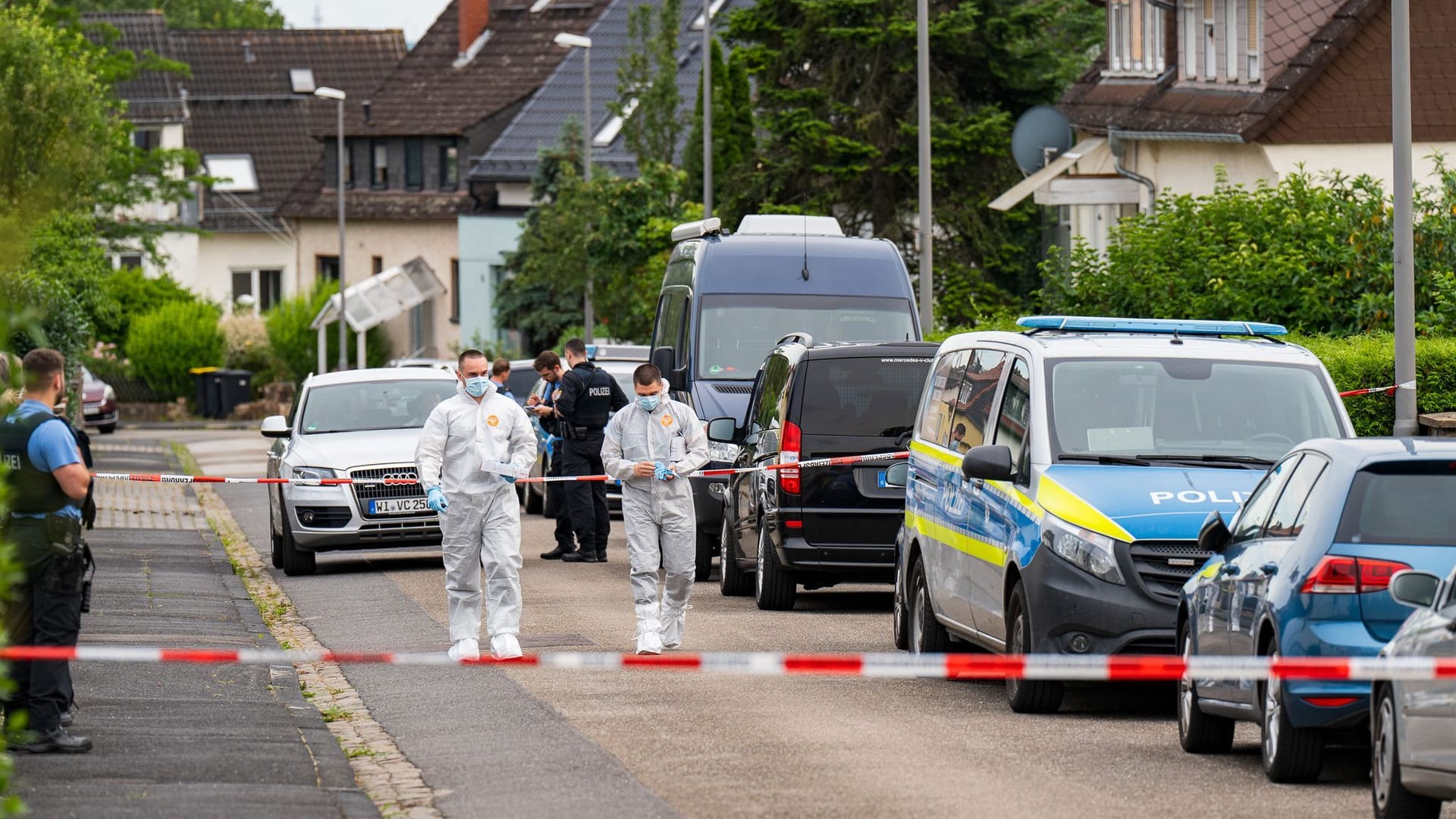 Zwei Tote bei Gewalttat in Wiesbaden Zwei Tote bei Gewalttat in Wiesbaden