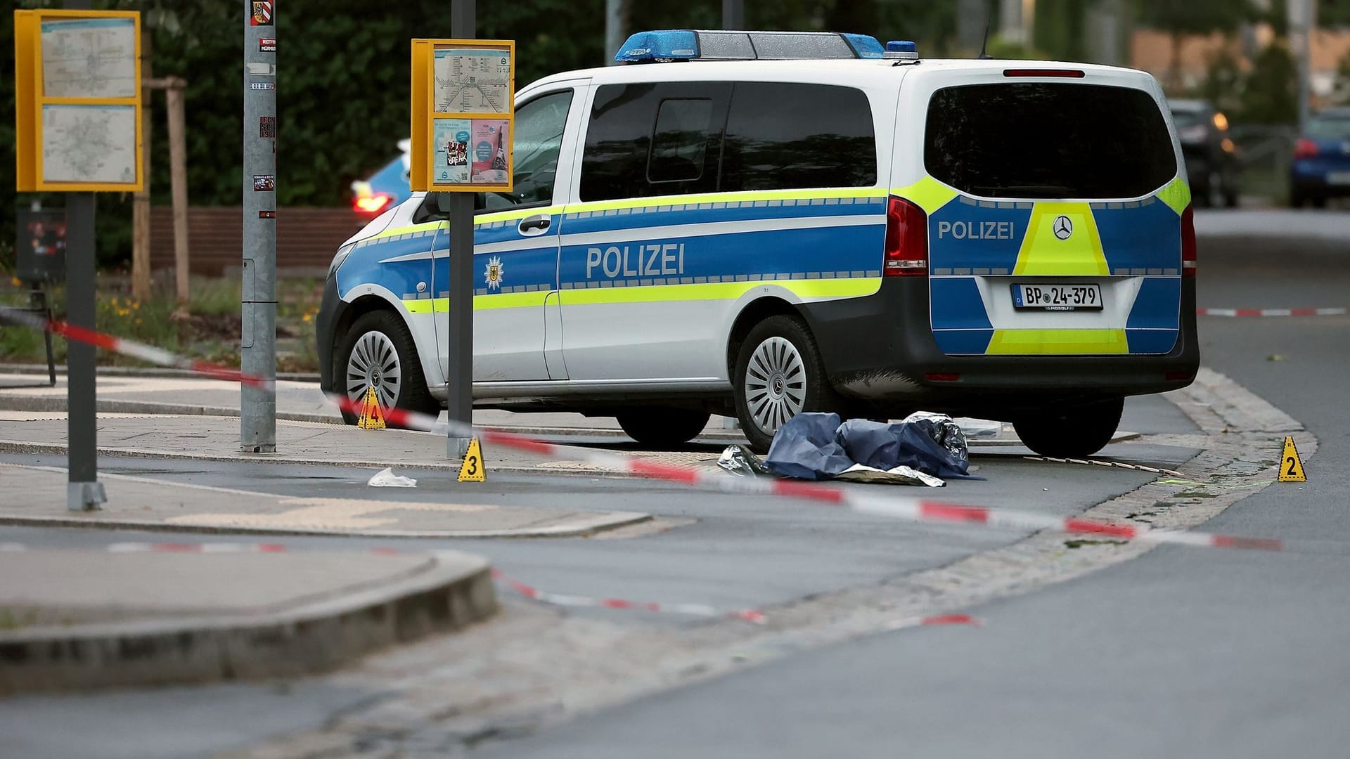 Großer Polizeieinsatz in Mittelfranken Großer Polizeieinsatz in Mittelfranken