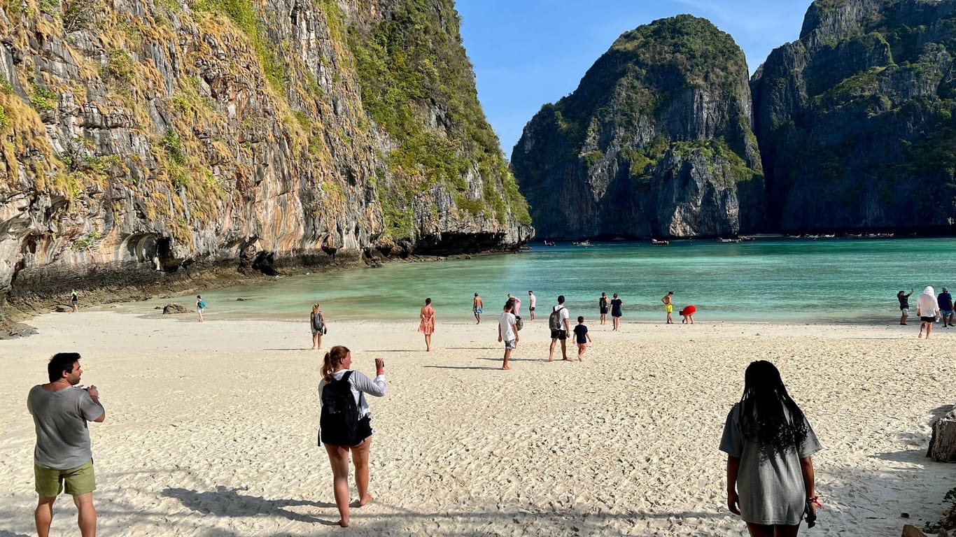 Der Traumstrand Maya Bay