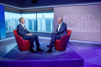 ARD-Sommerinterview Christian Lindner