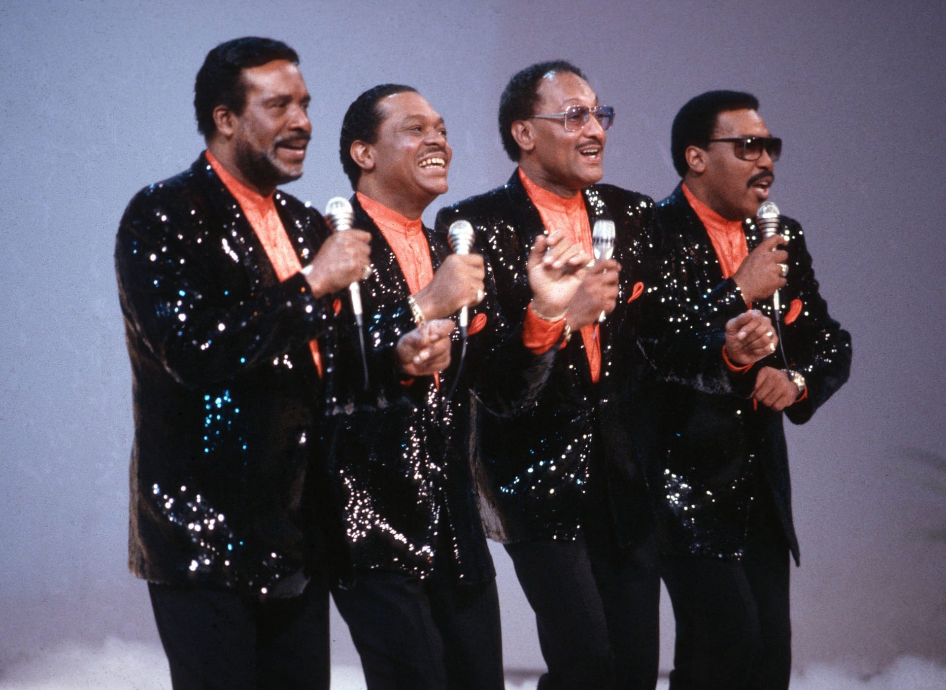 Die Four Tops: Duke Fakir, Renaldo Obie Benson, Levi Stubbs und Lawrence Payton.