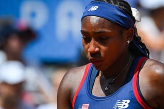 Coco Gauff: Sie brach bei den Olympischen Spielen in Tränen aus.