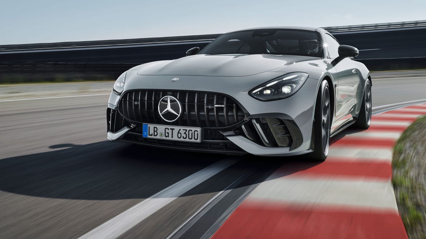 Für Rennstrecke und Alltag: Mercedes zeigt ein neues Topmodell des AMG GT.